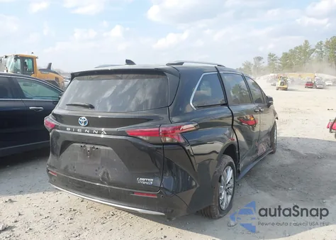 2022 Toyota Sienna Limited z USA, uszkodzony, nr VIN 5TDZRKEC7NS078677